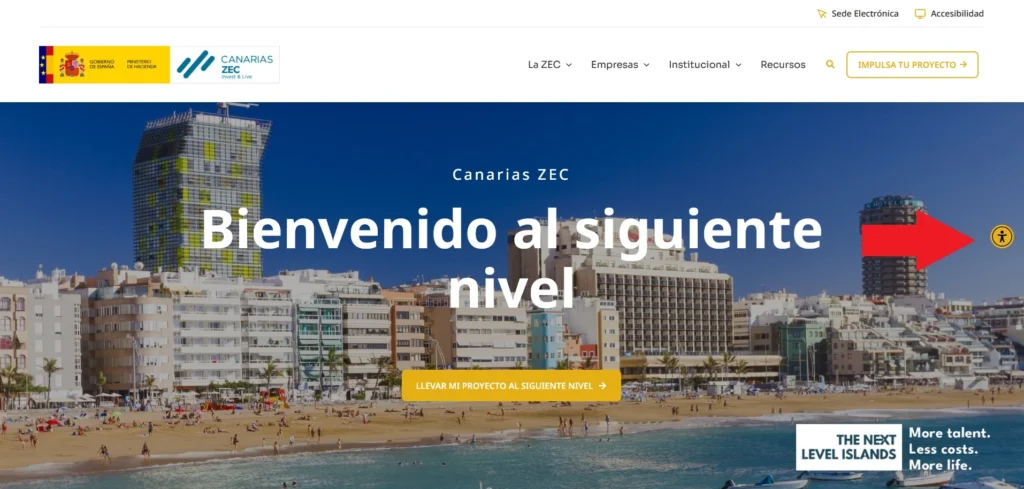 Accesibilidad - Widget